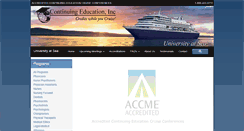 Desktop Screenshot of continuingeducation.net